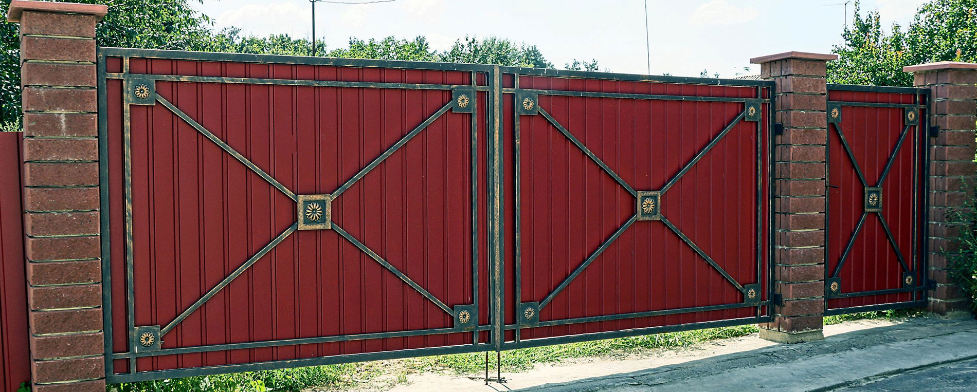 Different Steel Gate Design Options